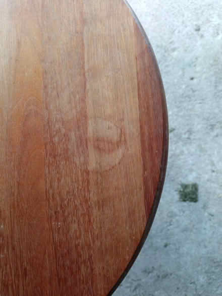 Photo of free Small wooden table folds flat (OX14) #2