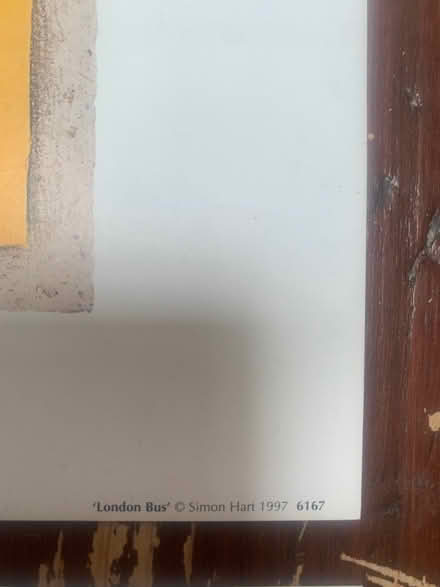 Photo of free 2 x Wall Prints by Simon Hart for child’s room (Wootton OX13) #1