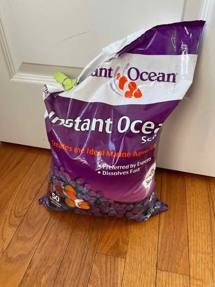 Photo of free Instant Ocean aquarium salt (South Leesburg near Brambleton) #1