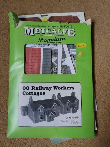Photo of free Various parts of card modelling kit for 00 railway. (IP7) #1