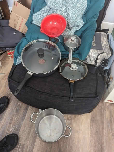 Photo of free Pots, pans, drainer (Union Square) #2