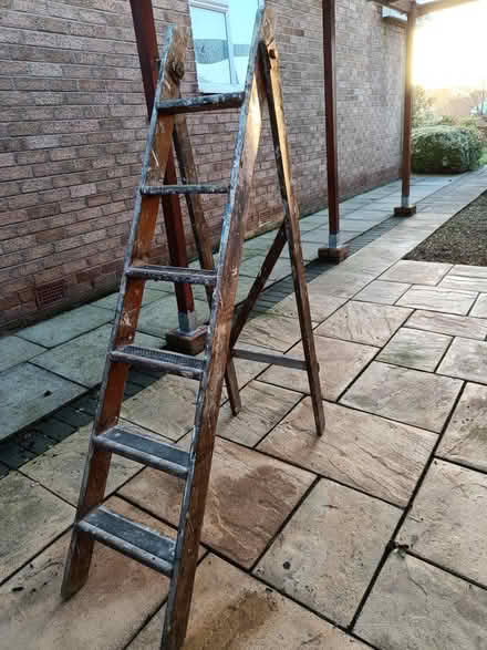 Photo of free Wooden Ladder (Formby L37) #2