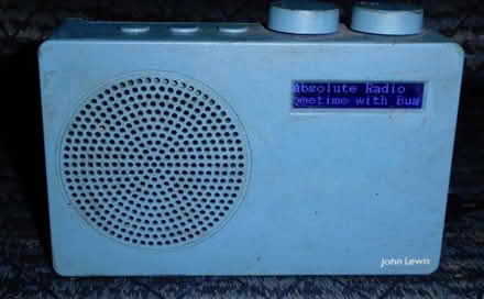 Photo of free DAB portable radio by John Lewis (West Bridgford NG2) #1