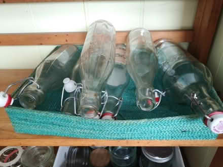 Photo of free Glass storage jars & bottles, tins (Kemptown BN2) #1