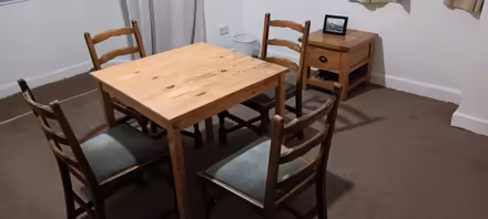 Photo of free Pine table and 4 chairs (Hala LA1) #2