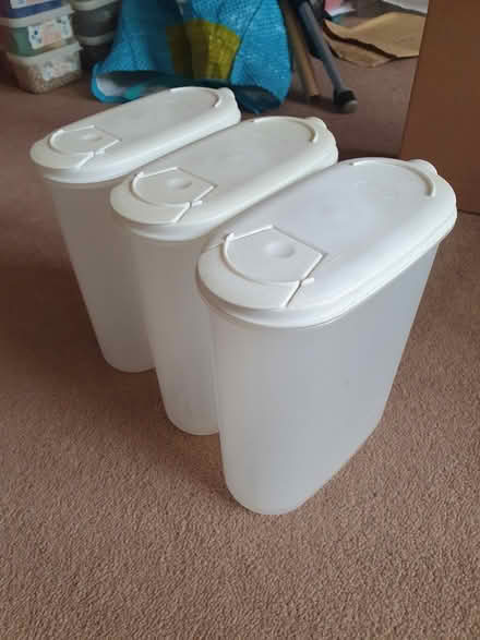 Photo of free Three 2.5 litre containers (Maidstone ME14) #1