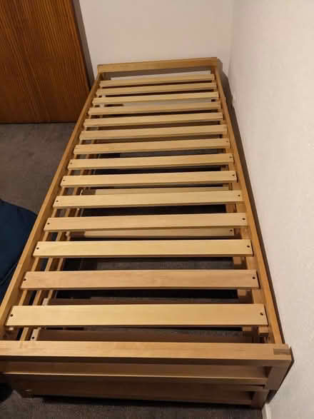 Photo of free Futon company stacking single beds (Buckstone EH10) #1