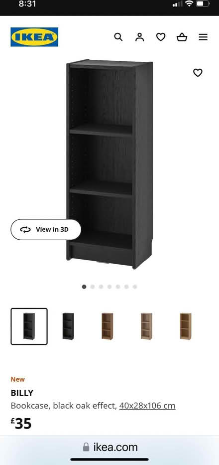 Photo of free Ikea Billy Bookcase (Intake S12) #1