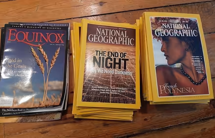 Photo of free National Geographic magazines (New Edinburgh) #1