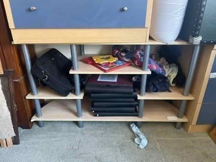 Photo of free Beech TV stand (Wrestlingworth nr Biggleswade) #1