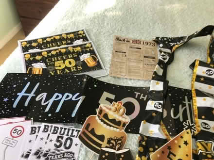 Photo of free 50th party decorations (Monks Hill CR2) #2