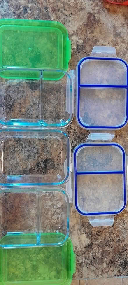 Photo of free 3 glass storage containers (Amber meadows 21702) #1