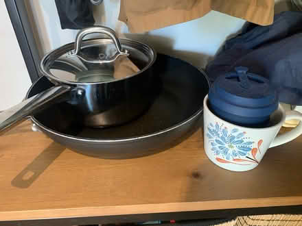 Photo of free Pot, pan, and mugs (SE19) #1