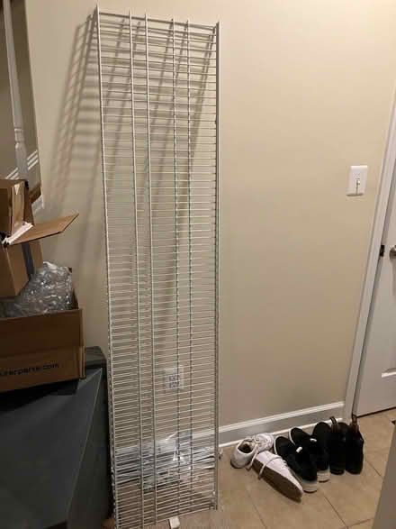 Photo of free 2 Rod wrapped wire fixed shelves (Wheaton, MD) #2
