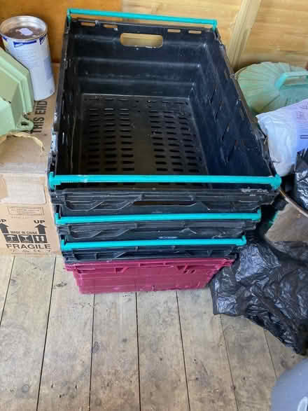 Photo of free 4 stacking crates (Lower Wolvercote OX2) #1