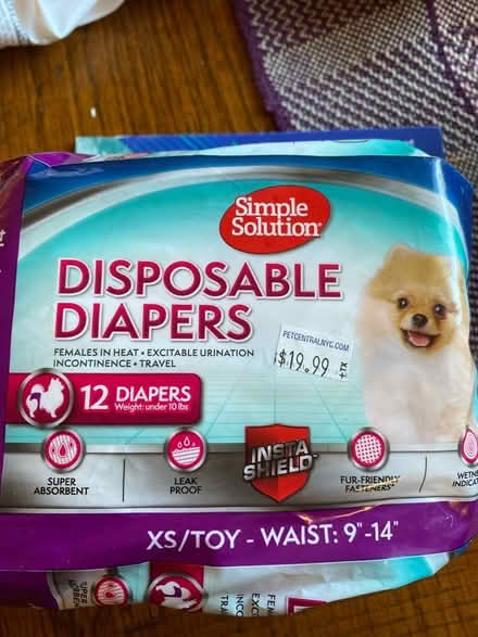 Photo of free Doggie Diapers (Upper West Side) #1