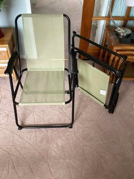 Photo of free Low garden chairs (Benfleet/Hadleigh SS7) #1