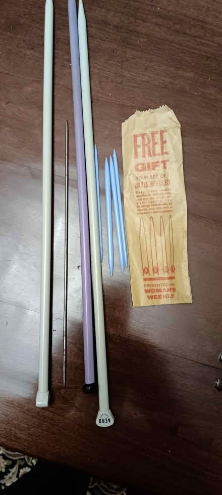 Photo of free Knitting needles (Wigton CA7) #1