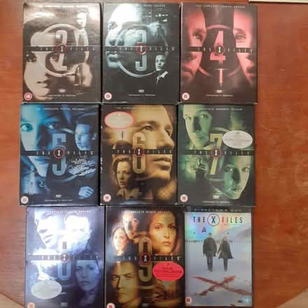 Photo of free X File DVDs (Fullers Slade MK11) #1