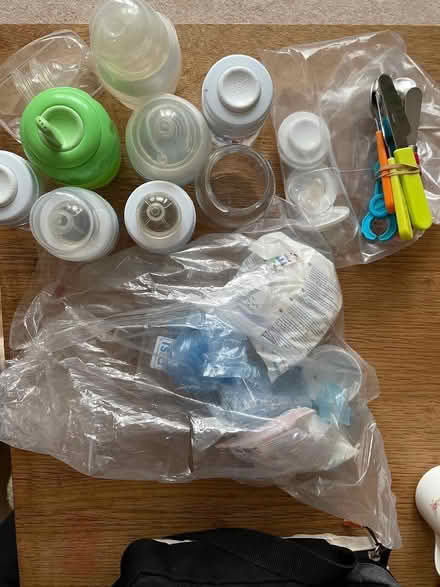 Photo of free baby bottles, tops and toddler cutlery (Marchmont EH9) #2