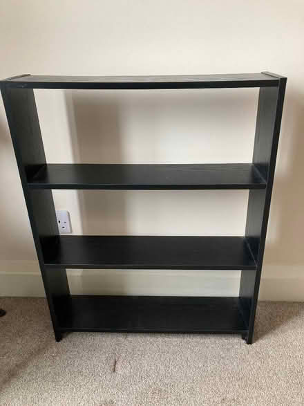 Photo of free Small black bookcase (Norton S8) #1