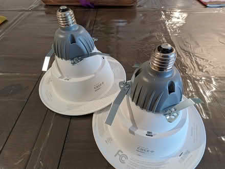 Photo of free Two recessed light fixtures (Ortega Park) #1