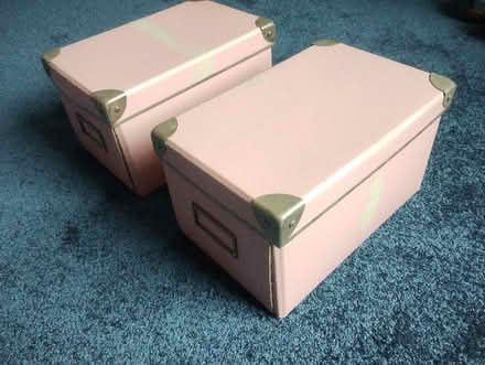 Photo of free Small storage boxes (Burgess Hill RH15) #1