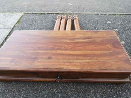 Photo of free Lovely wooden table (Hedge End, SO30) #2