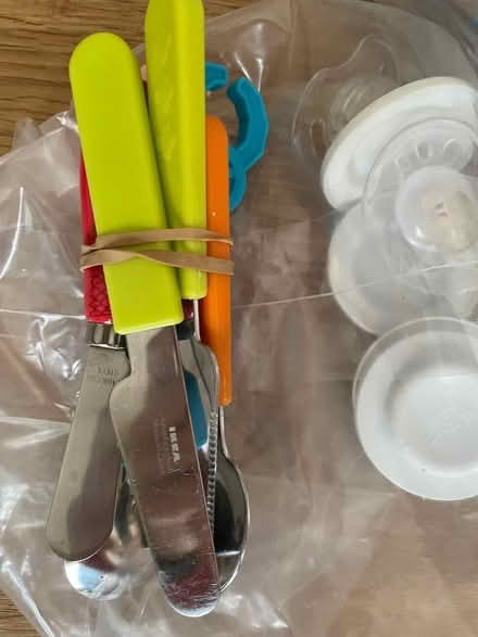 Photo of free baby bottles, tops and toddler cutlery (Marchmont EH9) #1