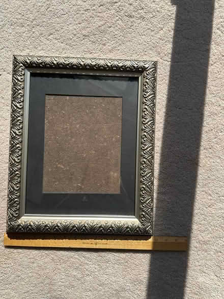 Photo of free 3 silver wood picture frames (Hopewell Junction) #1