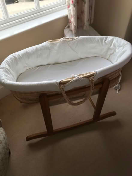 Photo of free Moses basket & stand (Ludlow SY8) #1