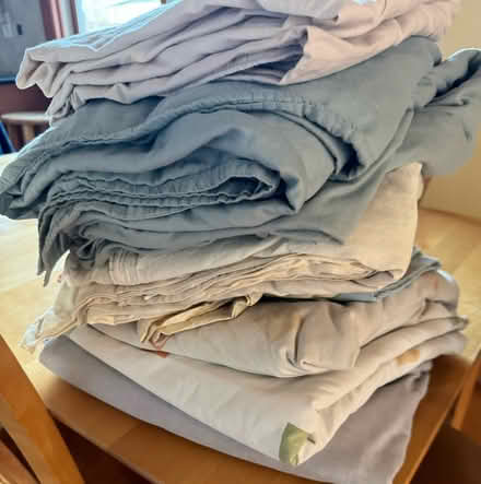 Photo of free Assorted sheets and pillowcases (Saratoga) #1