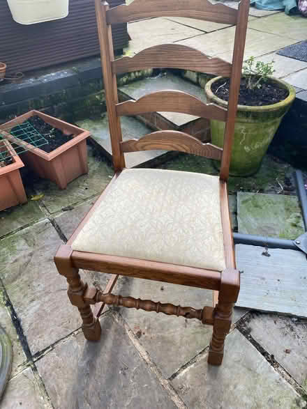 Photo of free 4 lovely dining chairs (Shurdington) #1