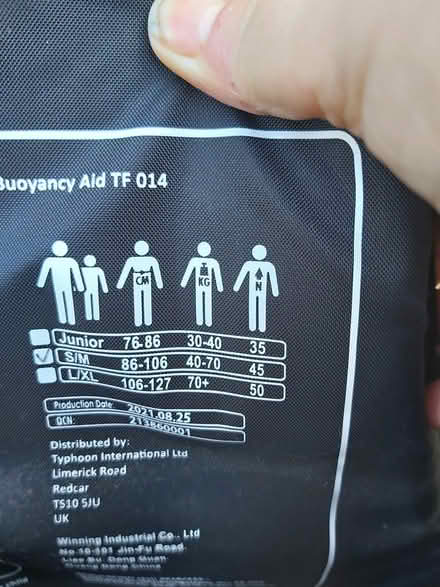 Photo of free Child's buoyancy jacket (Horsell) #1