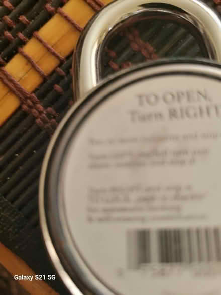 Photo of free New lock (S Everett) #1