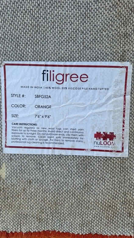Photo of free Rug (Aspen hill) #4
