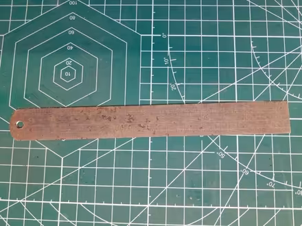 Photo of free 6" metal ruler (South Bretton) #1