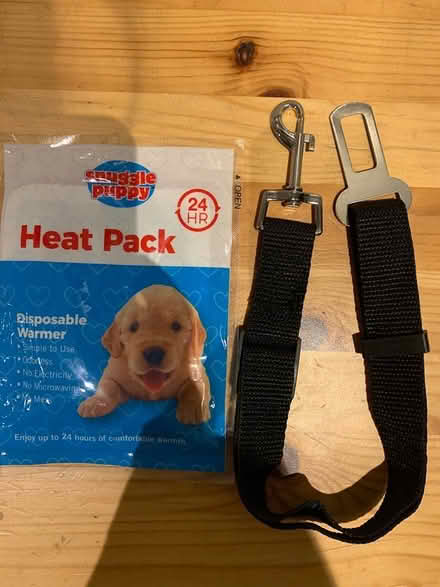 Photo of free Dog seatbelt and heat pack (Royal York and Bloor) #1