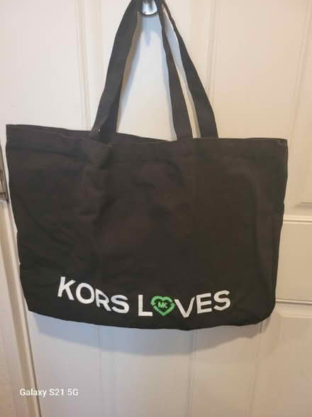 Photo of free Michael Kors Canvass Tote (S Everett) #1