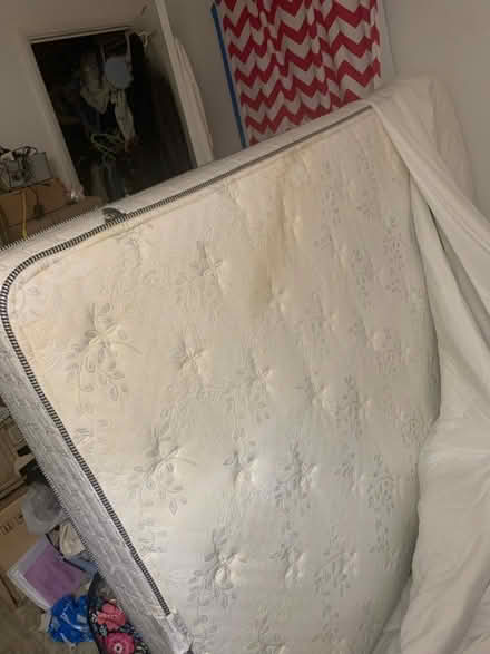 Photo of free Queen size mattress- used (hyattsville, MD near Takoma pk) #2