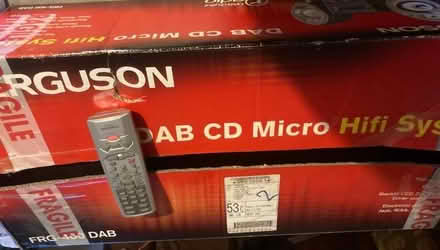 Photo of free Ferguson Mini Hi-fi system (radio works, CD not?) (Great Dunmow CM6) #2