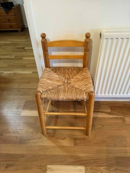 Photo of free Wicker Stool (Ducklington OX29) #1