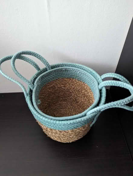 Photo of free Woven baskets (SG8) #2