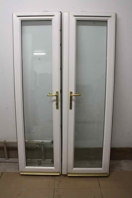 Photo of free French Doors (double glazed) c/w Frame & Sill (Livingston EH54) #1