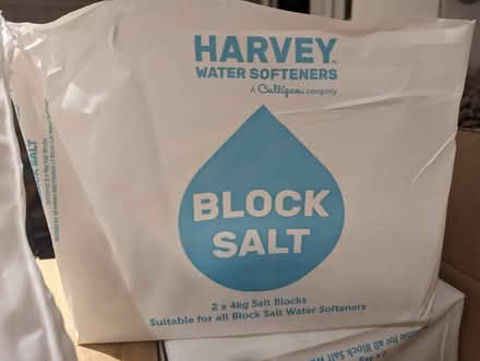 Photo of free Block salt for water filters (Thatcham, West Berkshire) #1