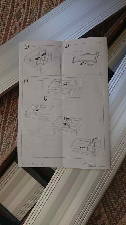 Photo of free ikea drawer dividers (Juniper Green EH13) #1