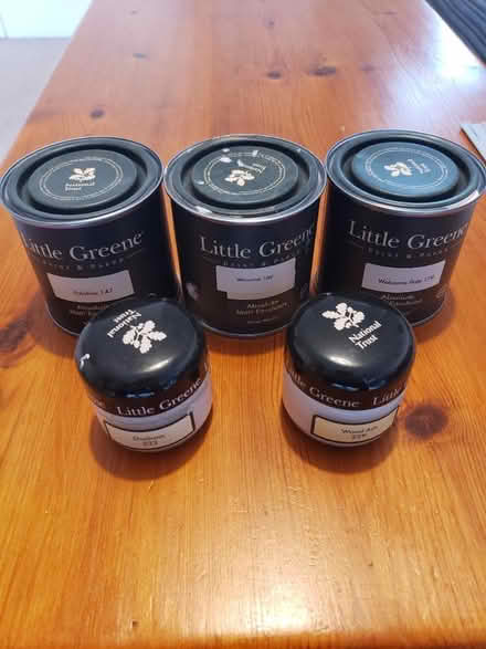 Photo of free Wall paint sample pots (Lewisham SE13) #1