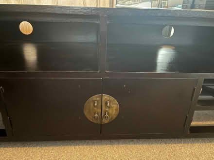 Photo of free Solid wood media unit. Luxury brand Tikamoon. (Alnmouth NE66) #3