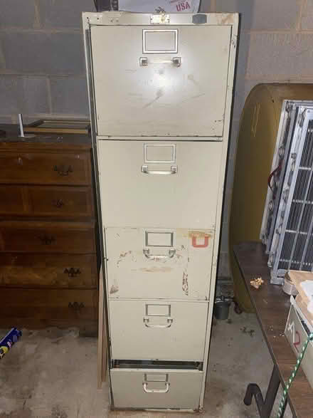 Photo of free Tall filing cabinet #1