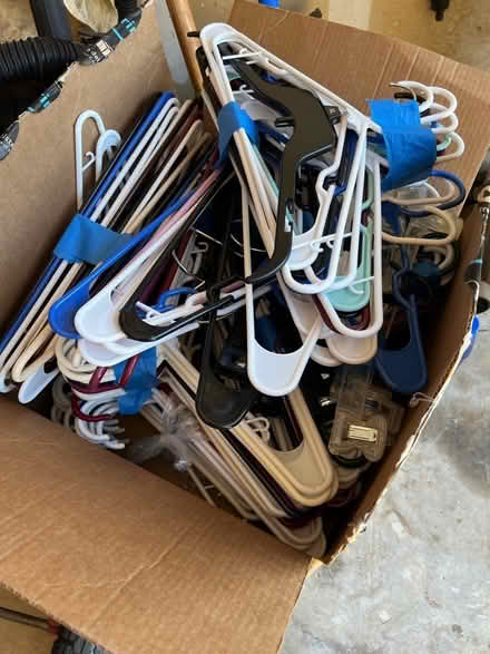 Photo of free plastic clothes hangers (San Antonio, Sea World area) #1